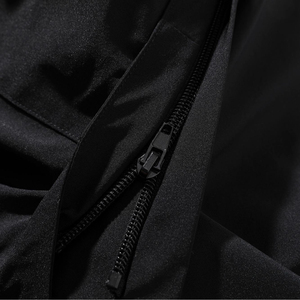 Chaqueta cortavientos ligera para hombre, capucha desmontable, resistente al agua, para exteriores, chaqueta de senderismo para hombre - Product Image 6