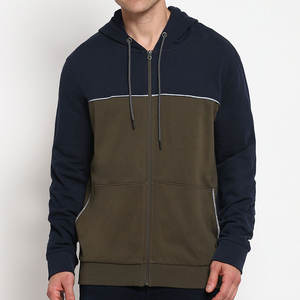 Vente en gros pull à capuche pour hommes logo de broderie personnalisé 280 g/m² en vrac sweats à capuche surdimensionnés en éponge française vierge - Product Image 4