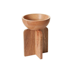 2025 dernier bol à fruits en bois de piédestal de conception - Product Image 3