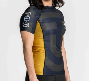 2025 verano hombres transpirable UPF50 + Anti-Uv Rash Guard secado rápido alto elástico Camisas manga corta de compresión - Product Image 2