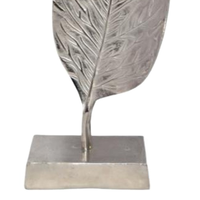 Sculptures décoratives en métal en forme de pomme et de pissenlit, en aluminium moulé, style contemporain, pour plateau de table, œuvre d'art et presse-papiers