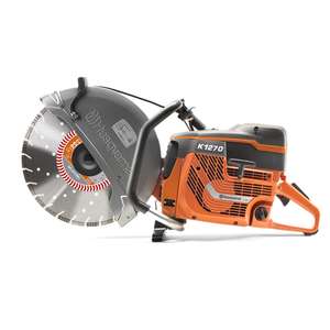 Husqvarna K 1270 MKII Industrial DIY Taladro eléctrico de sierra de hormigón 400mm (16 '') Motor de una sola velocidad Funciona con batería OEM personalizable - Product Image 4