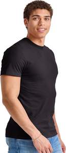 T-shirts à col rond en tricot léger Tri-Blend pour hommes - Écologiques et respirants - Product Image 5