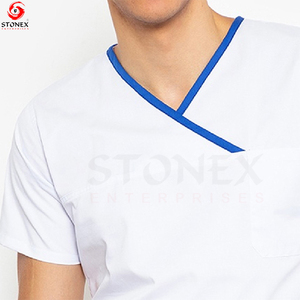 ชุดเครื่องแบบพยาบาลสำหรับผู้ชายชุดเครื่องแบบสวมใส่สบายระบายอากาศได้ดีสำหรับฤดูร้อน - Product Image 6