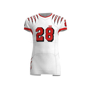 2024 nouveauté uniforme de Football américain meilleure vente équipement de Sport de haute qualité ensembles de quantité minimale de commande bas nom de l'équipe Technique de Sublimation - Product Image 1