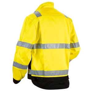Veste de sécurité routière en polyester, haute visibilité, vêtements de travail, imperméable, réfléchissant, sécurité hivernale, séchage rapide, antibactérien - Product Image 3
