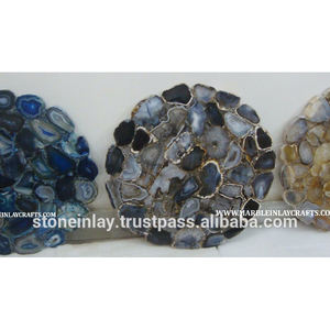 Mesa redonda de ágata, bonita - Product Image 1