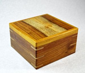 BOÎTE À BIJOUX DE TIROIRS DE VENTE CHAUDE UNIQUE FAIT À LA MAIN Boîte de voyage en bois de luxe de haute qualité Boîte de rangement de bijoux - Product Image 6