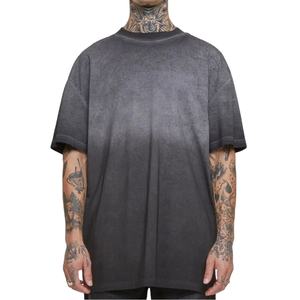 T-shirt personnalisé pour homme en coton 100% tricoté de haute qualité, coupe classique, col rond, style décontracté, anti-boulochage - Product Image 6