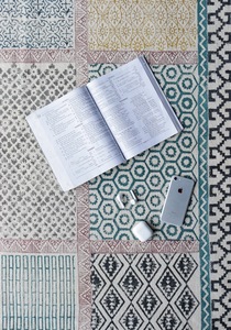 Beautiful Rajasthani 100% Cotton Carpets Multi-Pattern Handmade <b>Rugs</b> with Great Embroidery Work Washable for Home Decor Car Use - Product Image 5