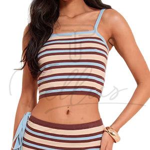 <b>Top</b> Quality Customized Design Fashionable Women Crop <b>Tops</b> Best Selling Light Weight Women Crop <b>Top</b> - Product Image 3