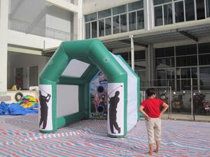 Jeu de golf gonflable pour événements sportifs en plein air - Product Image 3