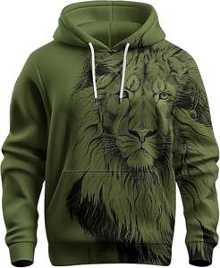 New <b>Men's</b> Stylish <b>Hoodies</b> Casual Sweatshirt Top Quality Blank <b>Hoodies</b> Custom logo Cotton Heavyweight Pullover Oversized <b>Hoodies</b> - Product Image 4