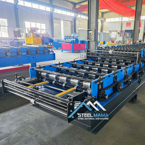 Suministro de fábrica de alta calidad 686 Trapezoidal y 762 hoja de techo corrugado máquina de doble capa para Sudáfrica - Product Image 5