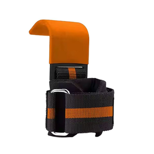 Crochets de levage de gymnastique avec enveloppes de poignet Sangles de soutien réglables Powerlifting Compression Workout Gym Accessories - Product Image 3