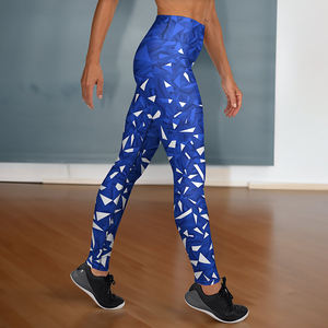 กางเกงฟิตเนสเอวสูงสำหรับผู้หญิงกางเกงโยคะผ้าสแปนเด็กซ์น้ำหนักเบาปรับได้ตามต้องการ - Product Image 2