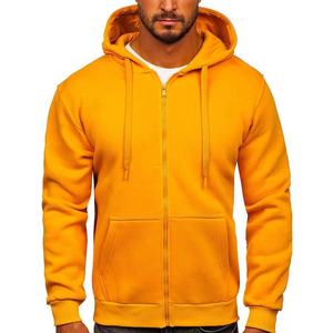 Latest High Quality Full <b>Zip</b> Up <b>Hoodie</b> For Men Custom Logo Heavyweight Cotton Fleece Basics Cotton Blended Unisex Winter Wear - Product Image 1