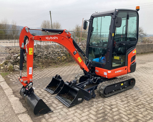 รถขุดขนาดเล็ก Kubota KX016-4 น้ำหนัก 1.6 ตัน สำหรับงานหนัก ชั่วโมงการทำงานน้อย สภาพดี พร้อมจัดส่ง ซื้อเลย - Product Image 1