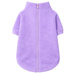 Lilac <b>Dog</b> Fleece Regular Soft Warm Pet Pullover Cozy Winter Fleece <b>Jacket</b> for Small Medium <b>Dogs</b> Stylish Daily Wear - Product Image 5