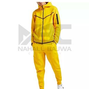 2023 survêtement d'hiver pour hommes avec sweats à capuche imprimés et pantalons nouvel ensemble à fermeture éclair grande taille vêtements de sport - Product Image 1