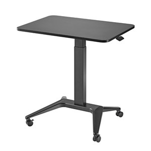80x56cm MFC Wood Tabletop Gas Lift <b>Computer</b> <b>Desk</b> FWS12-2 - Product Image 1