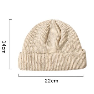 Orem High Quality Custom Knitted Winter Beanie Hat Warm Casual Blank <b>Cap</b> with Skull Pattern and Ribbed Design for Women and <b>Men</b> - Product Image 4