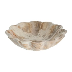 Hot Selling Modern Luxury Eco-Friendly Green White <b>Marble</b> Serving Bowl for Home Hotel Restaurant Cafe Table Top Decor Bowl - Product Image 6