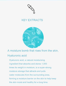 Más vendidos Hidratante Farmstay cuidado de la piel ÁCIDO HIALURÓNICO Crema barrera de agua facial hecha en Corea Humedad Refrescante 80ml - Product Image 4