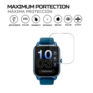 วันพลัส นอร์ดสมาร์ทวอทช์ฟิล์มกันรอยหน้าจอ เคสกันกระแทก - Product Image 2