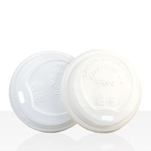 Tapas de Bioplástico Coffeefair, 0.2l y 0.3l, 80mm, 100 unidades - Product Image 6