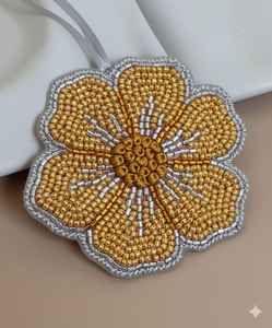 Dijes de Cuentas de Piedras Preciosas Rosa Intenso Chapados en Oro, Colgantes de 3 Cuentas para Hacer Joyas, Dijes de Piedras de Nacimiento Hechos a Mano - Product Image 2