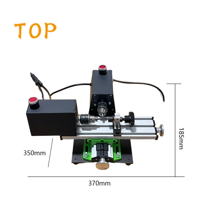 TOP Hot Selling DIY Wood Bead Making Machine Mini Household Buddha Bead Lathe DIY Wooden Bead Woodworking Tool