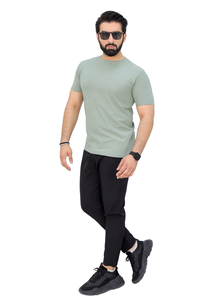 Ensemble de survêtement 2 pièces pour hommes, vêtements de sport d'été avec t-shirt à manches courtes et short pour l'entraînement de fitness et la course à pied. - Product Image 4