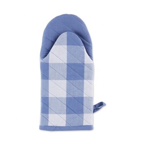 Sécurité four à micro-ondes mitaines cuisine cuisson mitaine résistant à la chaleur ménage isolation Anti-brûlure coton mitaines pour la cuisson cuisson - Product Image 6