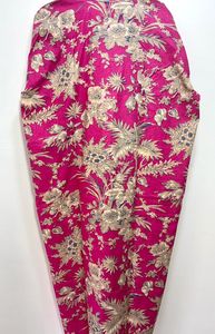 Indian Floral Cotton Kimono Summer Nightwear Bathrobe Dress Bohemian Sleepwear Loungewear Casual Indian Beach Coverup for Women - Product Image 5