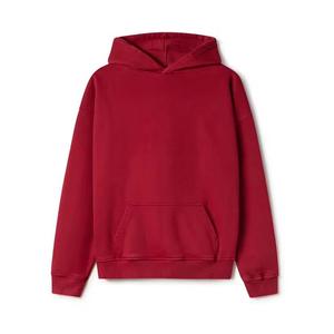 Sudadera de talla grande para hombre, sudaderas con capucha, Jersey, sudaderas con capucha de lana, sudaderas con capucha en blanco de gran tamaño, logotipo personalizado básico, mezcla de algodón - Product Image 4