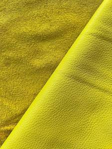 Cuero de vaca genuino para textiles para el hogar muebles de equipaje diferentes colores cuero natural grano De Guijarro curtido de alta calidad - Product Image 3