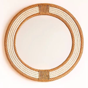 Espejos Decorativos de Pared Franceses con Marco de Madera de Resina en Forma de Arco de 47 x 60 Pulgadas para Sala de Estar - Product Image 1