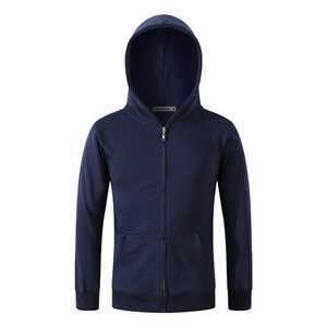 Sweat à capuche unisexe en coton épais zippé avec impression personnalisée et logo brodé pour hommes Sweat-shirt pour hommes pour l'hiver - Product Image 4