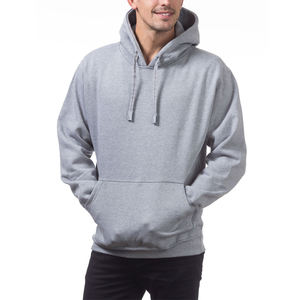 Hoodies Men Heavyweight Fleece Sweatshirt Thick <b>Sherpa</b> <b>Lined</b> Premium Fleece Sweatshirt Comfy <b>Hoodie</b> - Light Grey - Product Image 2