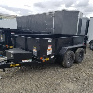 High Quality Hydraulic Single Axle Dump Tipping Tractor <b>Trailer</b> Applicable for Transporting Various Bulk <b>Cargoes</b> - Product Image 1