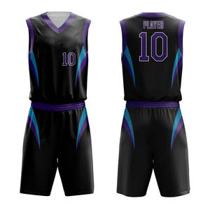 Uniforme de basket-ball de haute qualité pour hommes Style d'entraînement confortable et durable avec conception personnalisée et Logos pour hommes - Product Image 1