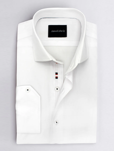 เสื้อเชิ้ตแบบกําหนดเองผ้าฝ้าย 100% บุรุษอย่างเป็นทางการแขนยาวปวดลําลองชุดธุรกิจเสื้อเชิ้ตผู้ชาย - Product Image 2