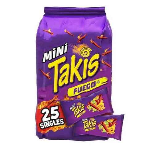 Pure Takis Fuego Chips Tortilla Flavor Chili Pepper Lemon Extreme
