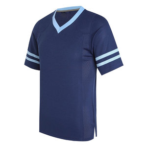 Camiseta de malla transpirable de verano de talla personalizada, de secado rápido, con el último diseño, cuello en V oversize, diseño internacional para hombre - Product Image 1