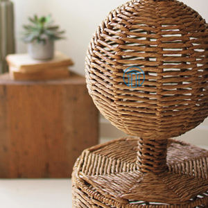 Topiaire en jonc de mer double tissé naturel fait main au design unique pour la décoration intérieure fabriqué au Vietnam grossiste - Product Image 3