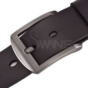 Luxury <b>Men</b> Leather <b>Belt</b> Made In Pakistan Cowhide Handmade Formal Leather <b>Belt</b> With Classic <b>Buckle</b> - Product Image 3