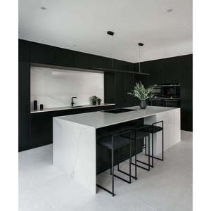 Ethereal Haze, Diseño Moderno, Composición de Cristal de Cuarzo, Gran Losa, Resistente al Agua, Producto Duradero para Aplicaciones en Cocina y Pared - Product Image 3