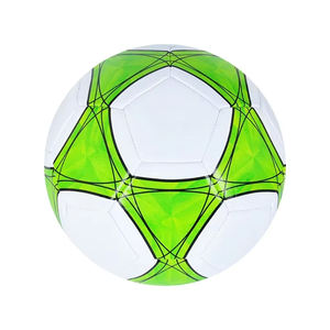 Ballon de football en PVC de qualité officielle pour les matchs, taille 5, cuir PU pour adultes et jeunes, entraînement, cousu à la machine pour une utilisation en extérieur - Product Image 1