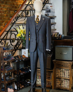Chất lượng cao Việt Nam phù hợp với nam giới thiết lập ba mục, sang trọng Blazer/phù hợp với thiết lập tùy chỉnh OEM/ODM Made <span class=keywords><strong>in</strong></span> Việt Nam - Product Image 3